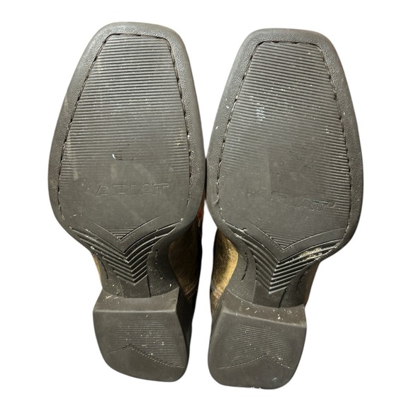 ARIAT MEN'S 8.5D SPORT HERDSMAN WESTERN PERFORMANCE BOOTS SQUARE TOE - Picture 5 of 6